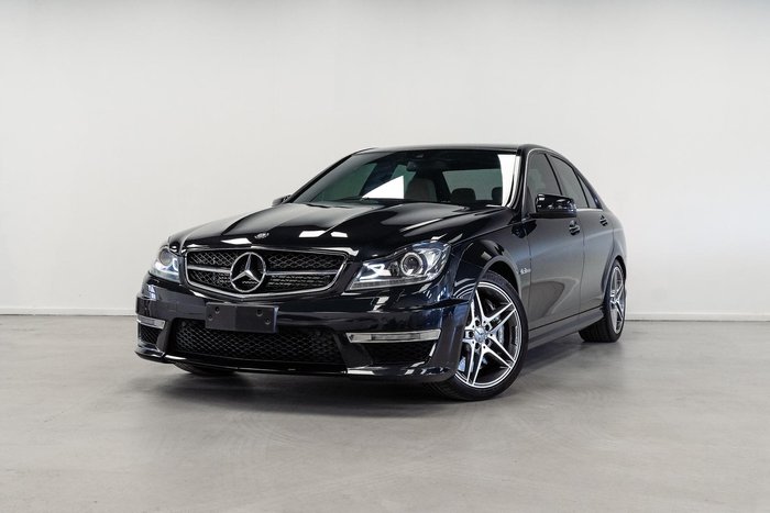 2011 Mercedes-Benz C-Class C63 AMG W204 MY11 Magnetite black