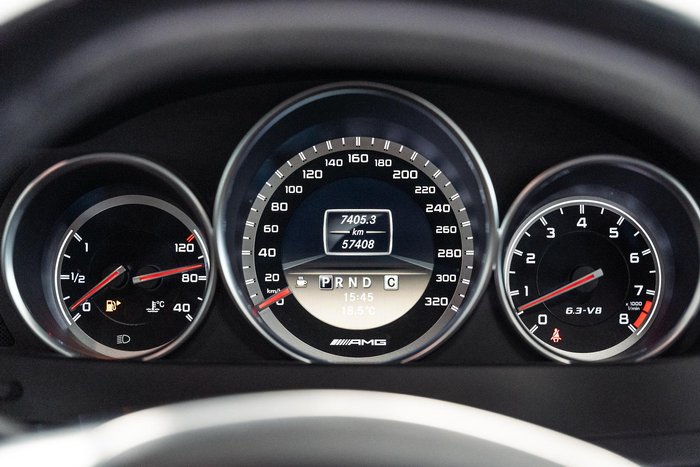 2011 Mercedes-Benz C-Class C63 AMG W204 MY11 Magnetite black