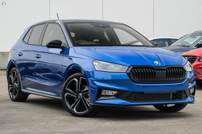 2025 SKODA Fabia 110TSI Monte Carlo PJ MY25 Race Blue