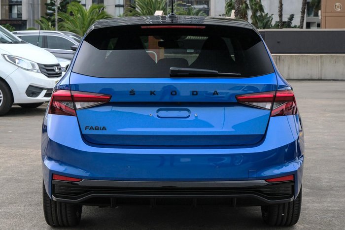 2025 SKODA Fabia 110TSI Monte Carlo PJ MY25 Race Blue
