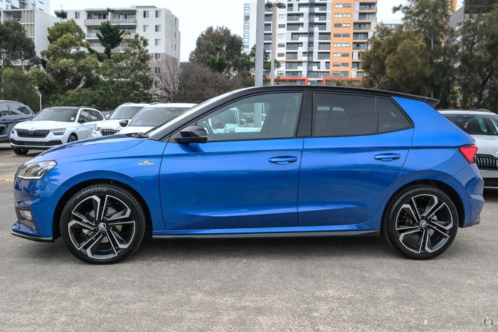 2025 SKODA Fabia 110TSI Monte Carlo PJ MY25 Race Blue