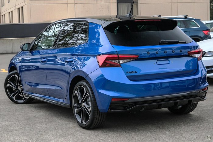 2025 SKODA Fabia 110TSI Monte Carlo PJ MY25 Race Blue