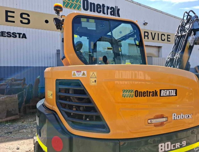 2023 Hyundai R80cr-9 Yellow