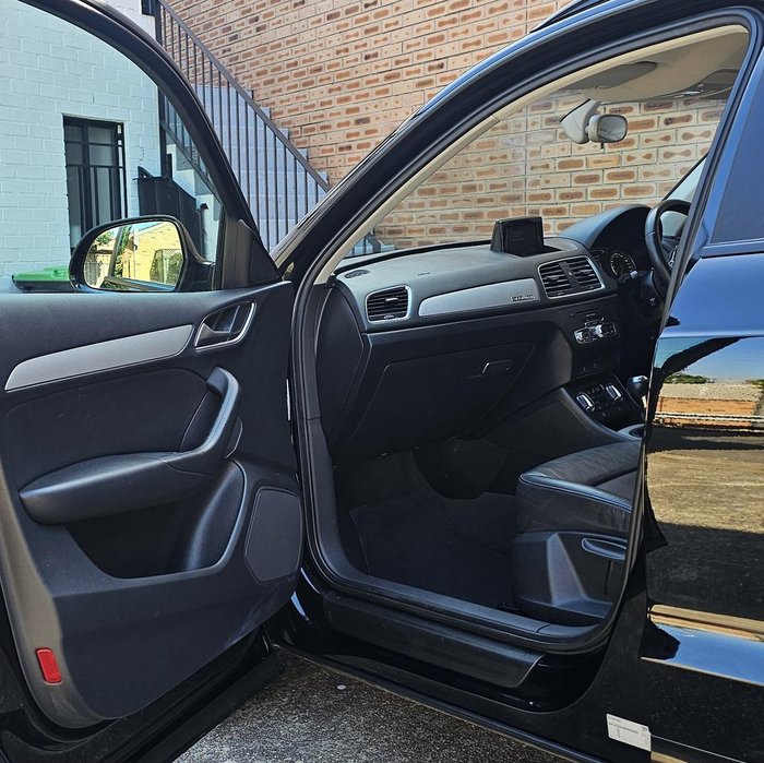 2013 Audi Q3 TFSI 8U MY13 Four Wheel Drive Brilliant Black