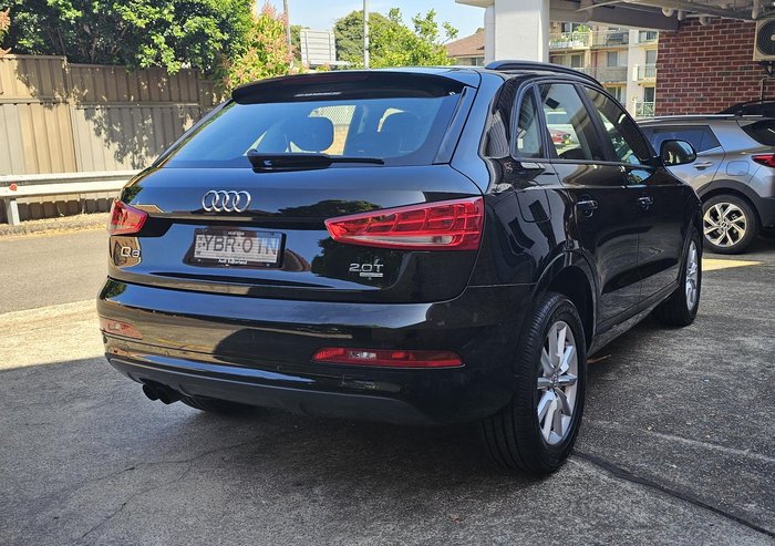 2013 Audi Q3 TFSI 8U MY13 Four Wheel Drive Brilliant Black