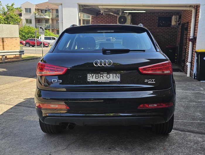 2013 Audi Q3 TFSI 8U MY13 Four Wheel Drive Brilliant Black