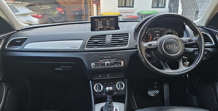 2013 Audi Q3 TFSI 8U MY13 Four Wheel Drive Brilliant Black