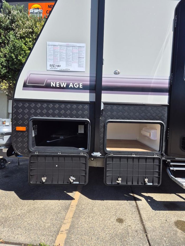 2025 New Age Caravans Road Owl Ro19be Escape My25.5 Family Bunk