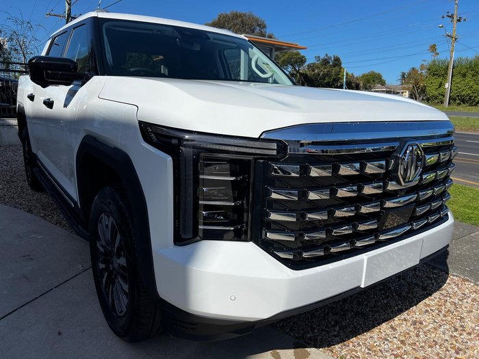 2025 MG U9 Explore X EKK1C MY25 4X4 Dual Range Alpine White