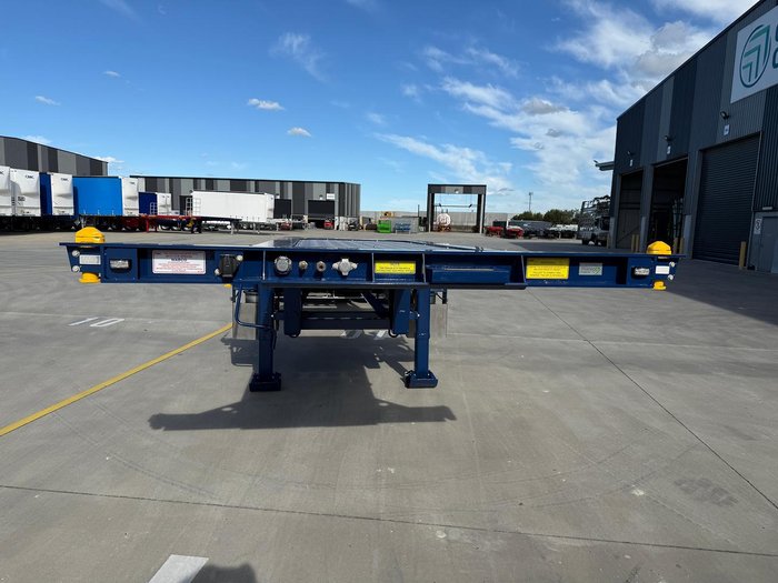 2025 CIMC 40' Drop Deck Skeletal 