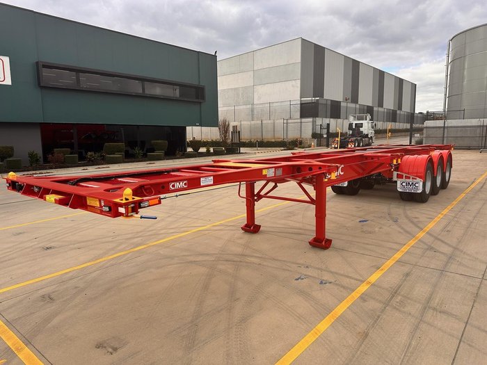 2026 CIMC 40' Standard Skel With 3 Way Twist Locks
