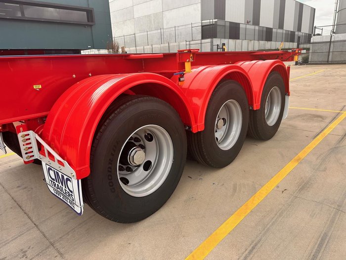 2026 CIMC 40' Standard Skel With 3 Way Twist Locks