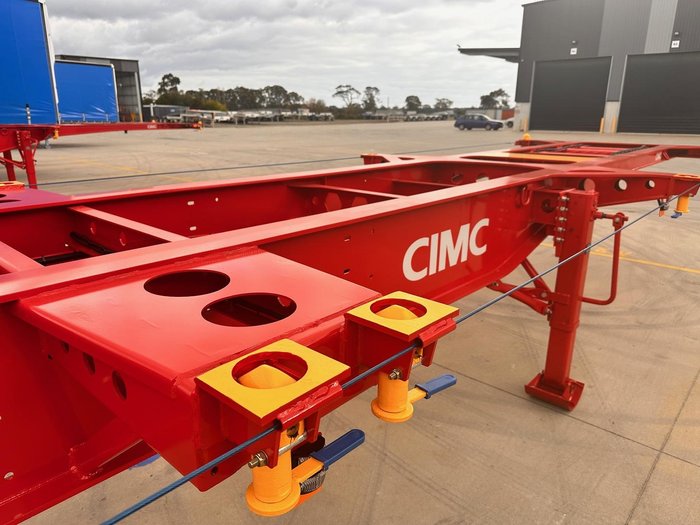2026 CIMC 40' Standard Skel With 3 Way Twist Locks
