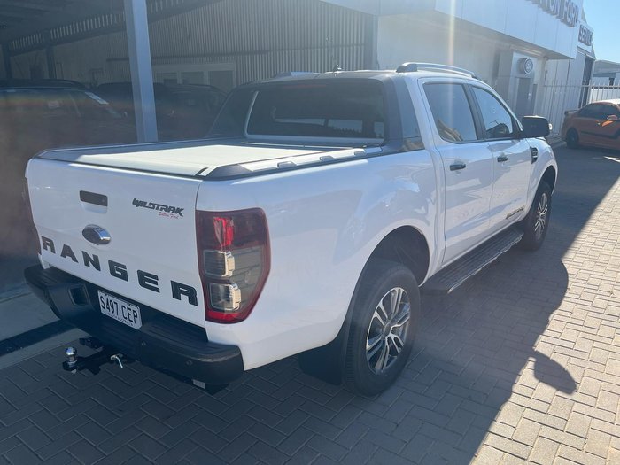 2020 Ford Ranger Wildtrak PX MkIII MY20.25 4X4 Dual Range Arctic White