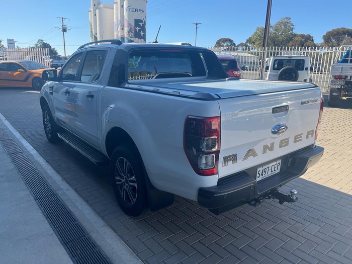 2020 Ford Ranger Wildtrak PX MkIII MY20.25 4X4 Dual Range Arctic White