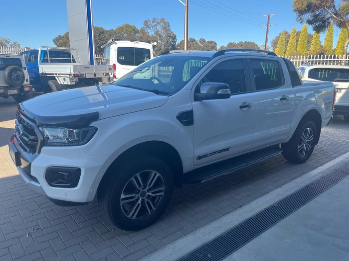 2020 Ford Ranger Wildtrak PX MkIII MY20.25 4X4 Dual Range Arctic White