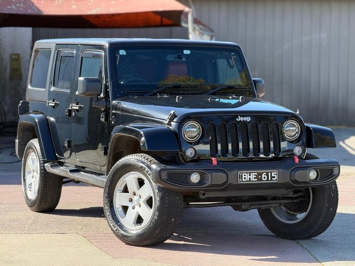 2017 Jeep Wrangler Unlimited Sport JK MY17 4X4 Dual Range Black