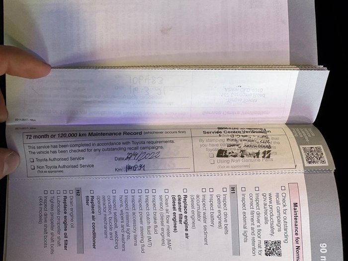 2018 Toyota Hilux SR