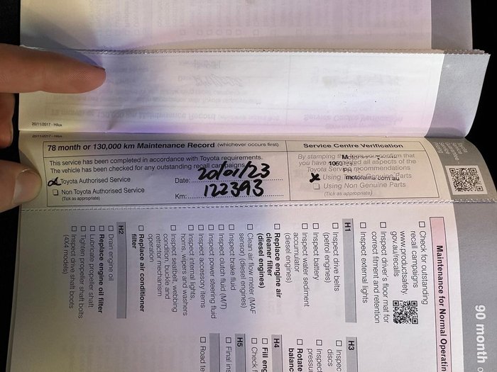 2018 Toyota Hilux SR