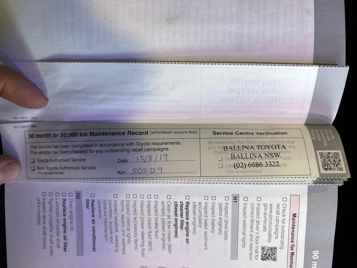 2018 Toyota Hilux SR