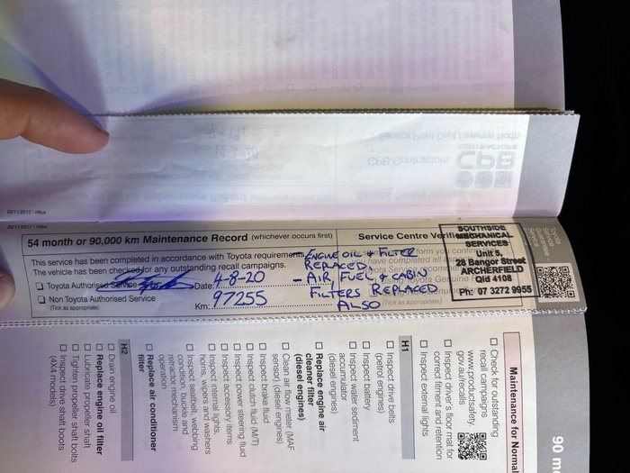 2018 Toyota Hilux SR