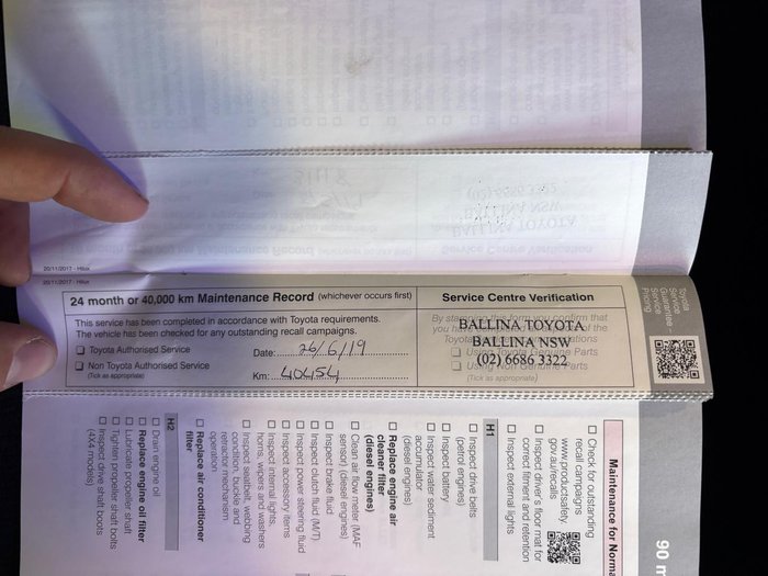 2018 Toyota Hilux SR