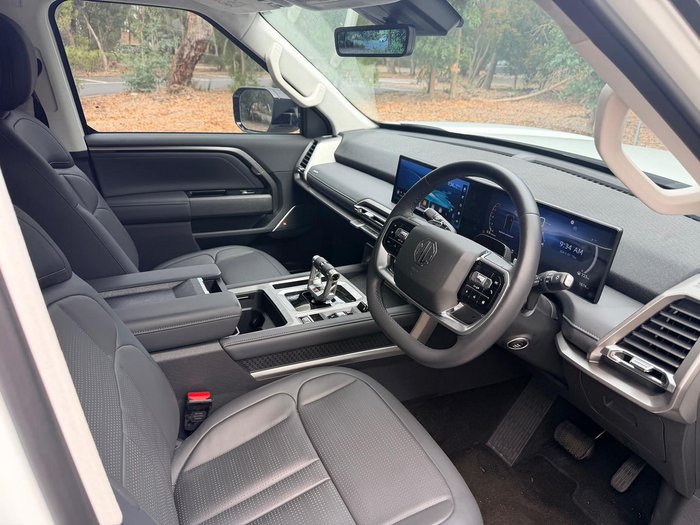 2025 MG MGU9 Explore Pro EKK1C MY25 4X4 Dual Range Alpine White
