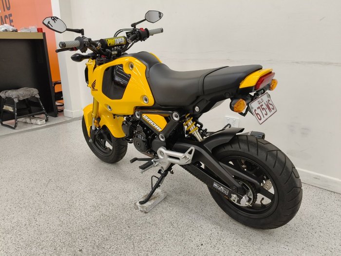 2021 Honda MSX125 GROM Yellow