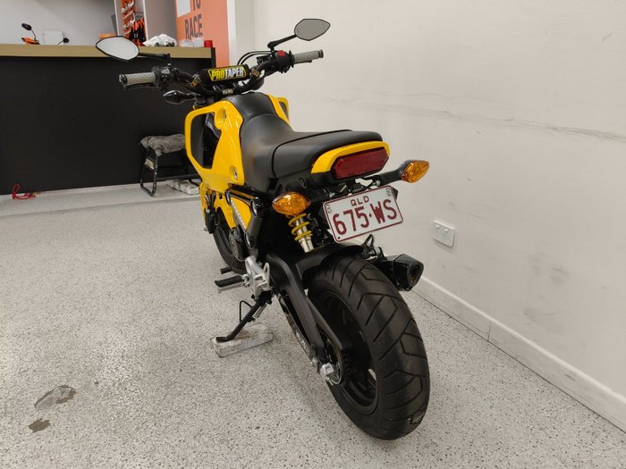 2021 Honda MSX125 GROM Yellow