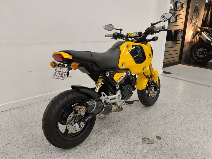2021 Honda MSX125 GROM Yellow