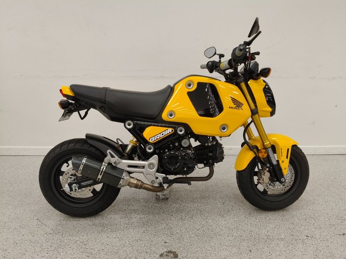 2021 Honda MSX125 GROM Yellow