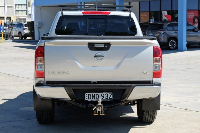 2017 Nissan Navara SL D23 Series 2 4X4 Dual Range Brilliant Silver