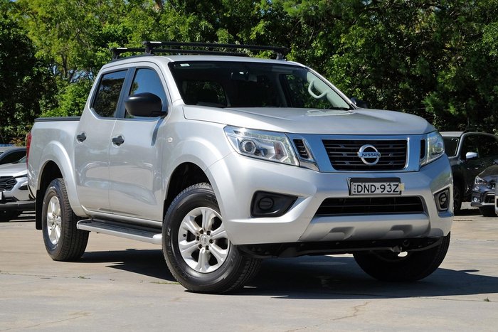 2017 Nissan Navara SL D23 Series 2 4X4 Dual Range Brilliant Silver