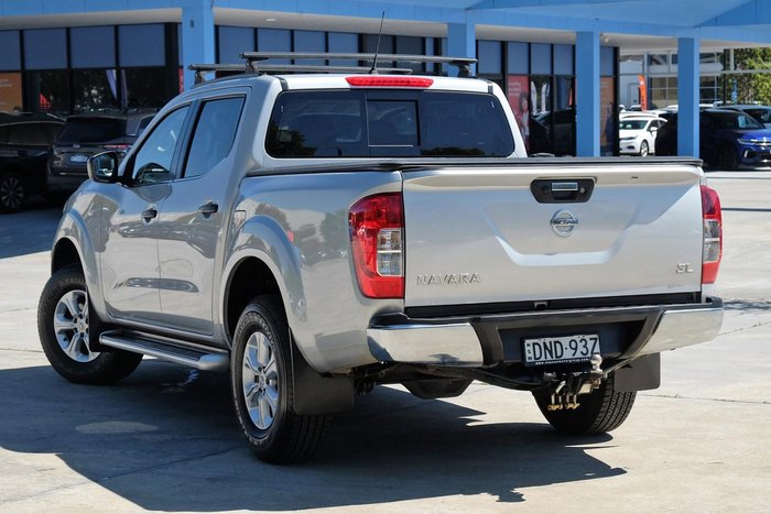 2017 Nissan Navara SL D23 Series 2 4X4 Dual Range Brilliant Silver