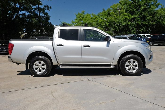 2017 Nissan Navara SL D23 Series 2 4X4 Dual Range Brilliant Silver