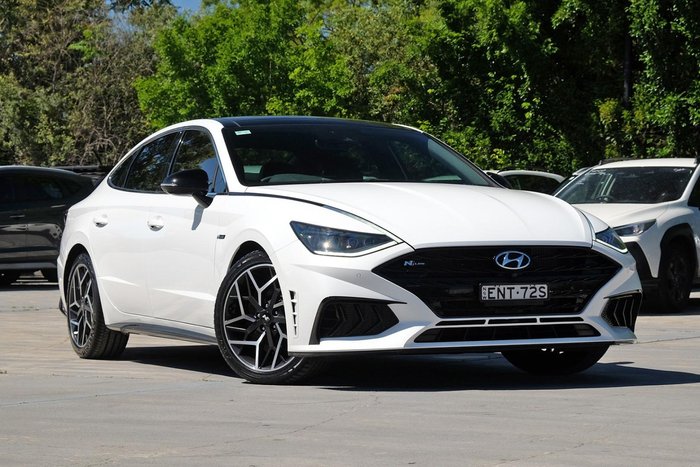 2021 Hyundai Sonata N Line DN8.V1 MY21 White Cream
