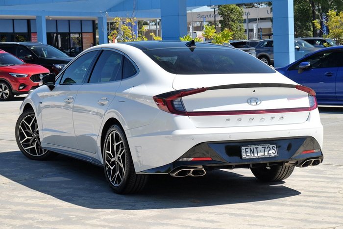 2021 Hyundai Sonata N Line DN8.V1 MY21 White Cream