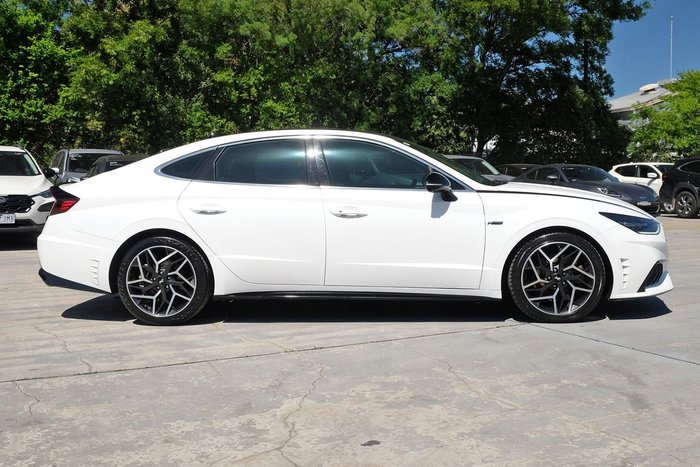 2021 Hyundai Sonata N Line DN8.V1 MY21 White Cream