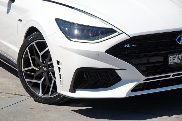 2021 Hyundai Sonata N Line DN8.V1 MY21 White Cream