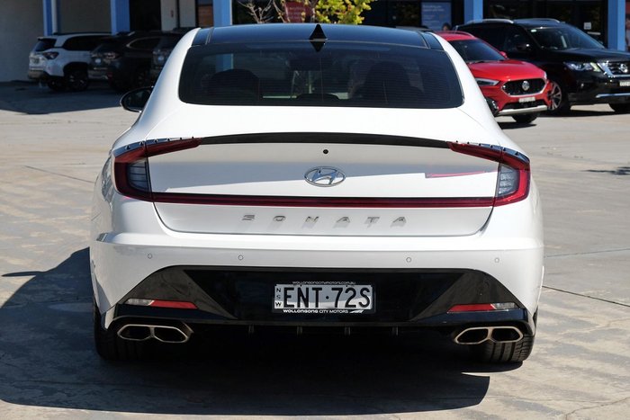 2021 Hyundai Sonata N Line DN8.V1 MY21 White Cream