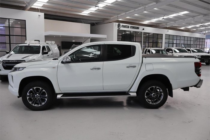 2021 Mitsubishi Triton GLX-R MR MY21 4X4 Dual Range White