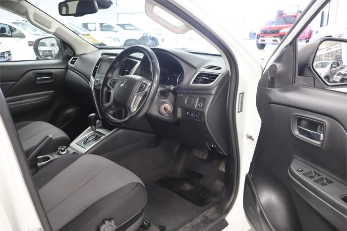 2021 Mitsubishi Triton GLX-R MR MY21 4X4 Dual Range White