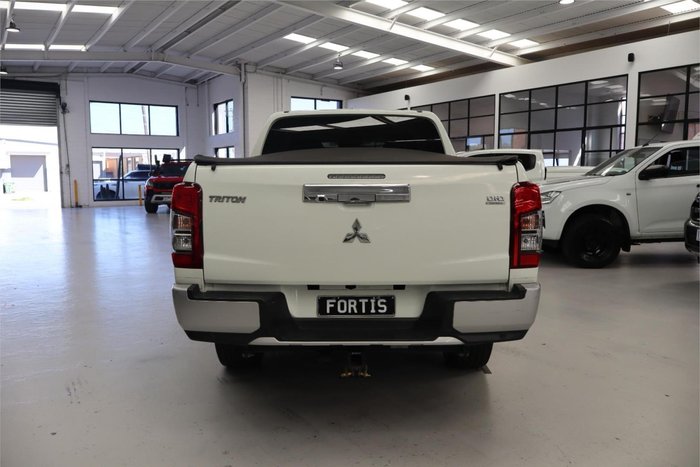 2021 Mitsubishi Triton GLX-R MR MY21 4X4 Dual Range White