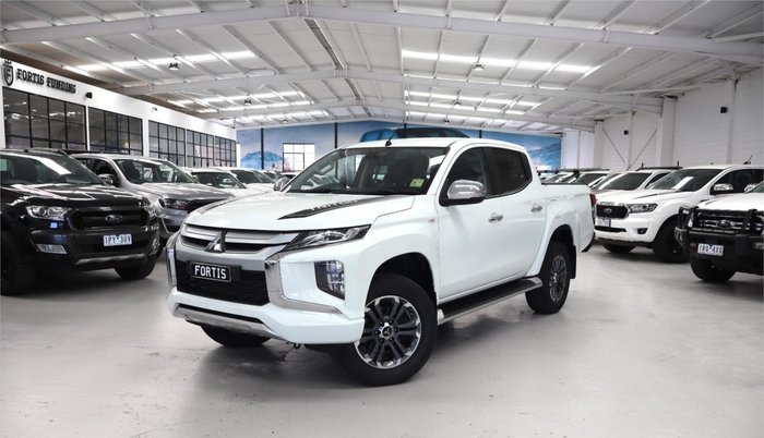 2021 Mitsubishi Triton GLX-R MR MY21 4X4 Dual Range White