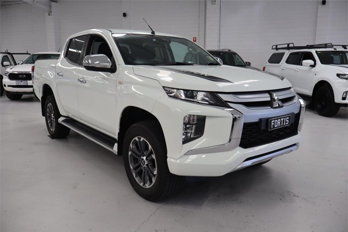 2021 Mitsubishi Triton GLX-R MR MY21 4X4 Dual Range White