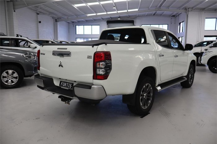 2021 Mitsubishi Triton GLX-R MR MY21 4X4 Dual Range White
