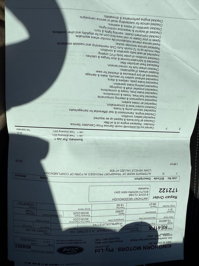 2020 Ford Mustang High Performance