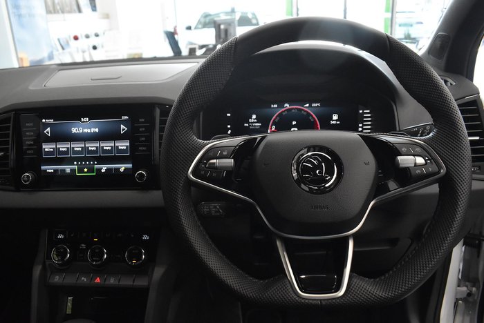 2024 SKODA Karoq 110TSI Sportline NU MY24 Moon White