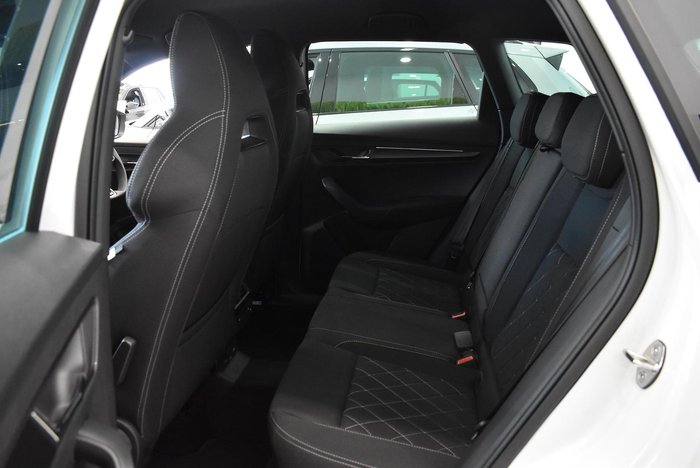 2024 SKODA Karoq 110TSI Sportline NU MY24 Moon White