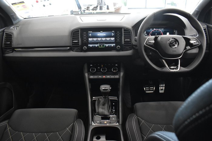 2024 SKODA Karoq 110TSI Sportline NU MY24 Moon White